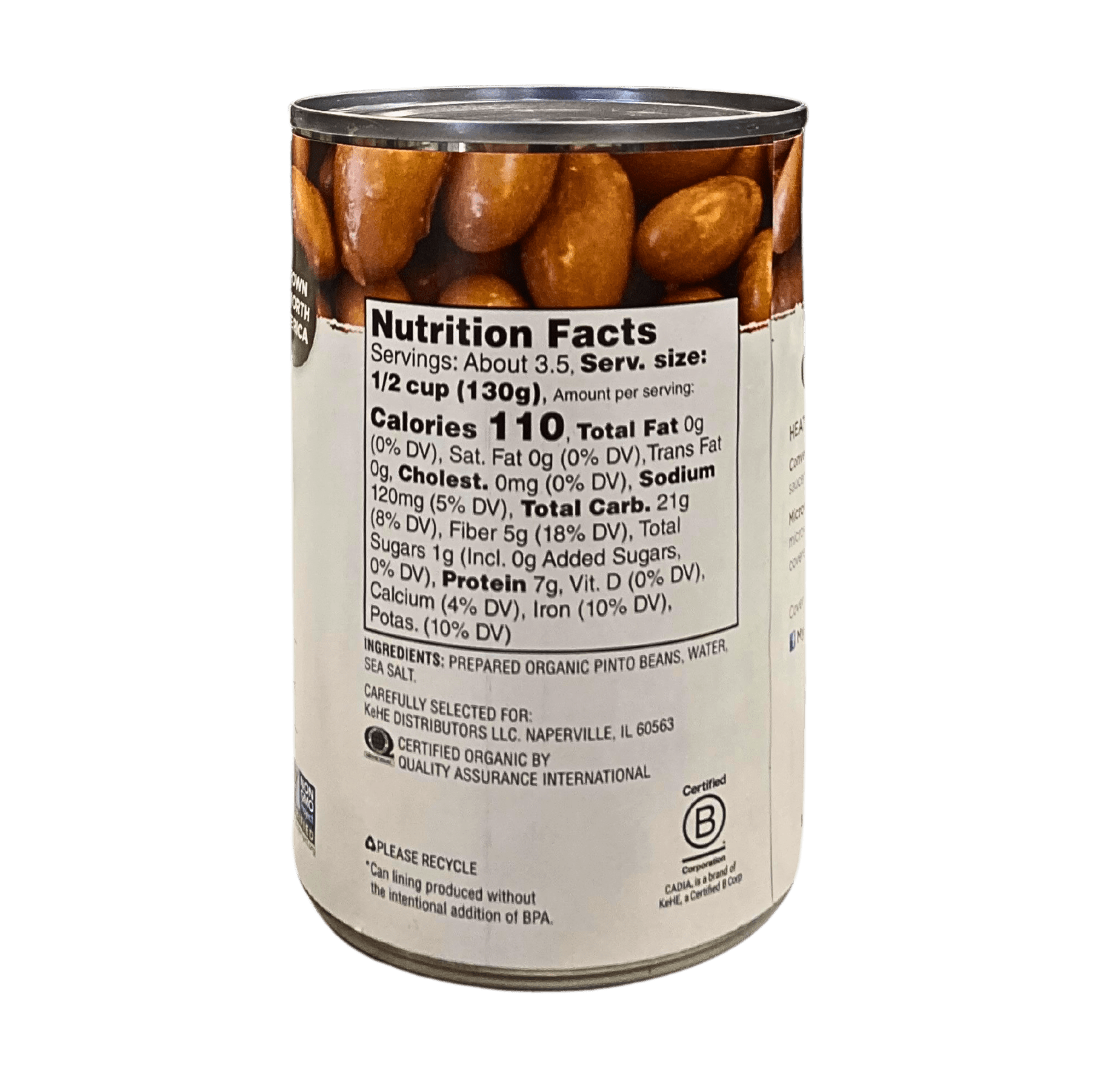 Organic Pinto Beans - Cadia's Nutritious Delight - Korvel
