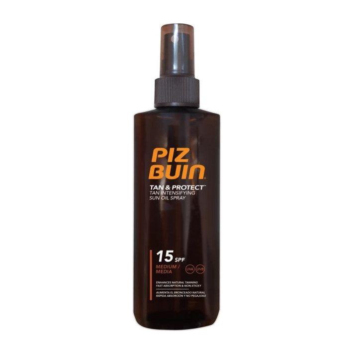 Piz Buin Tan & Protect Spray Solaire Huile SPF15 - 150ml