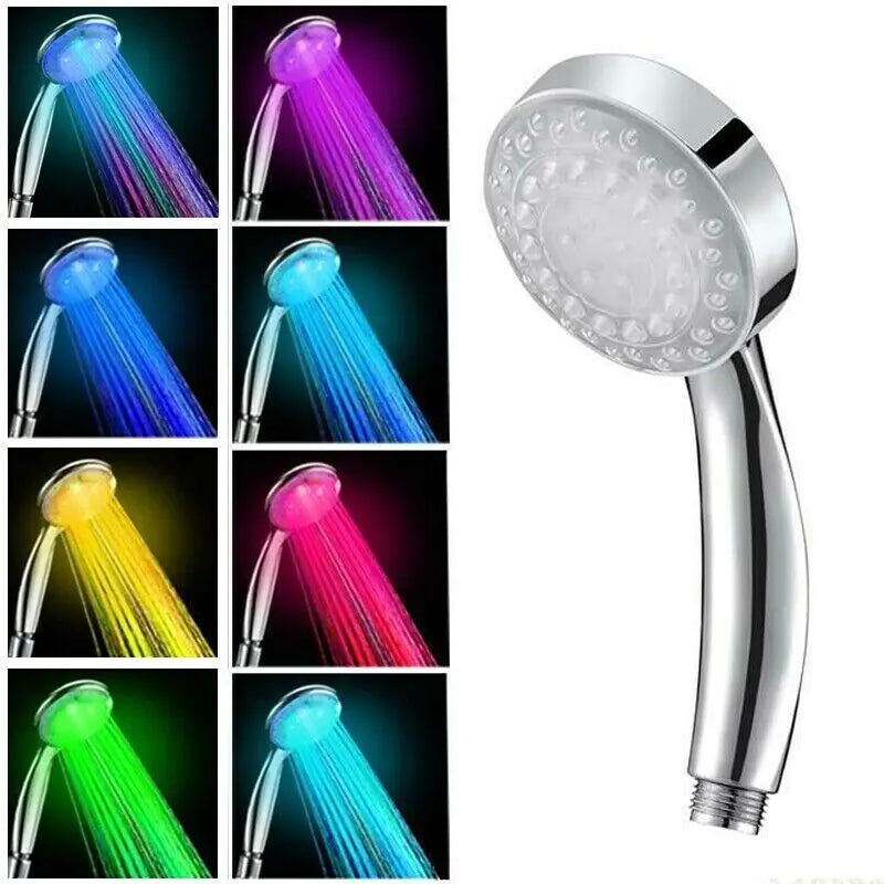 Handheld LED Color Changing Shower Head