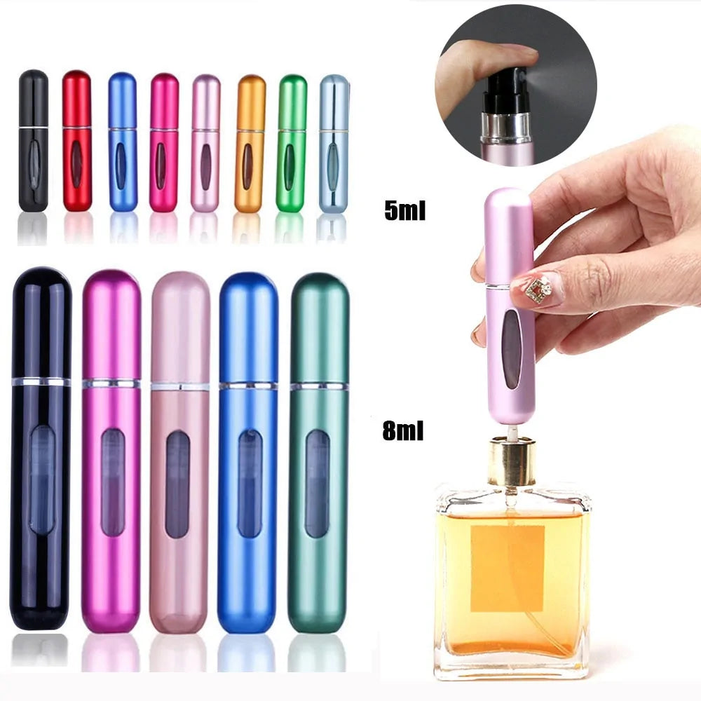 Elegant Perfume Spray Bottle - 5ml & 8ml Options