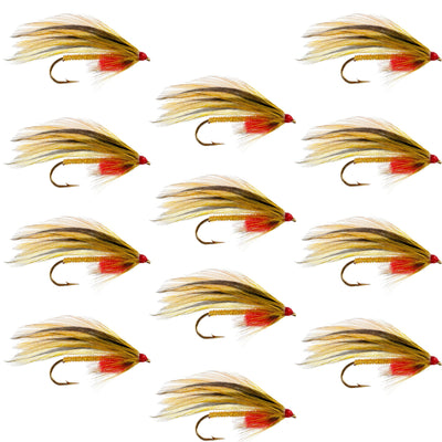 Platte River Classic Streamer Flies - 12 Pack, Size 4 Hooks - Korvel