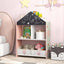Bibliothèque pour enfants Gbruno Playhouse avec tableau noir - Rose