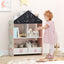 Bibliothèque pour enfants Gbruno Playhouse avec tableau noir - Rose