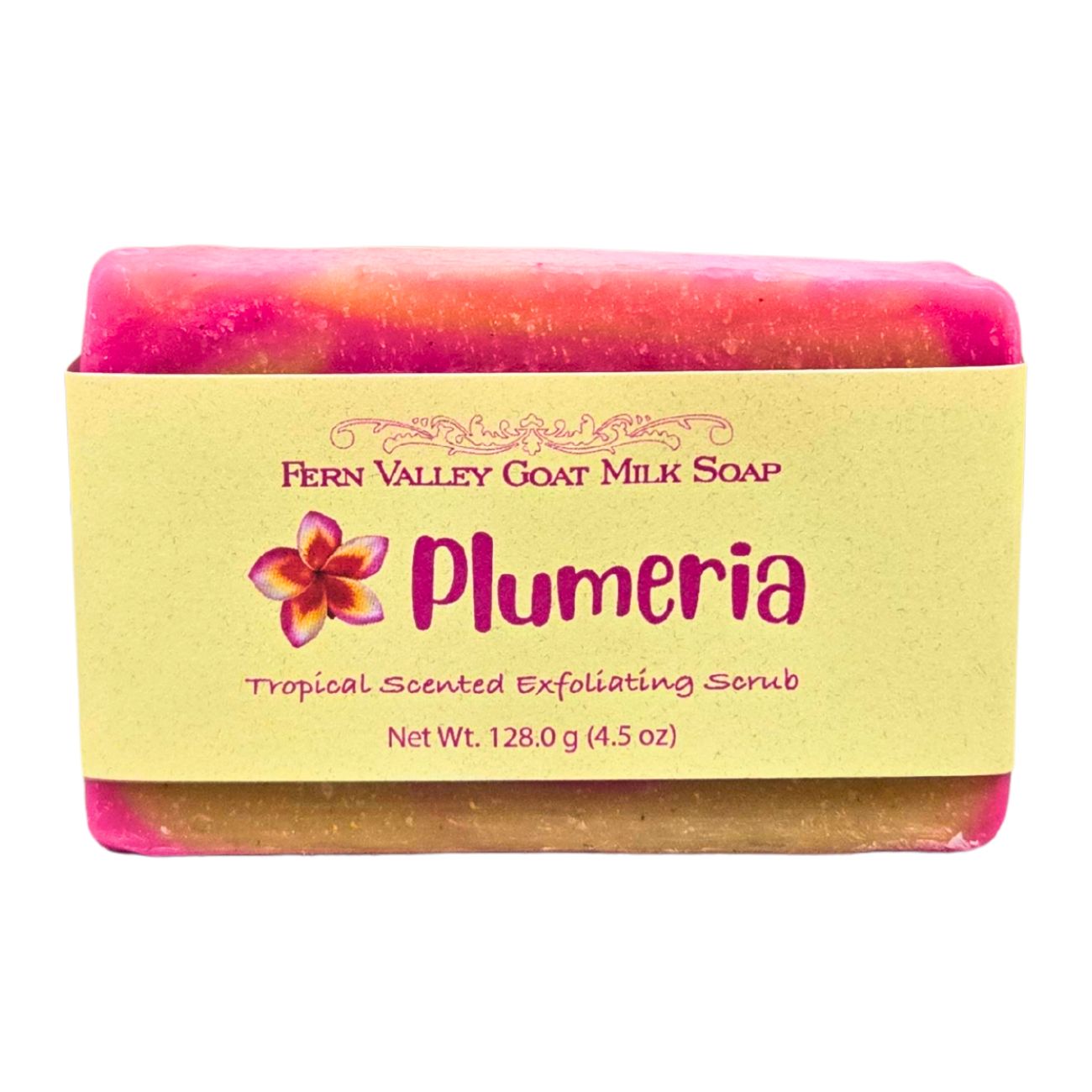 Handmade Goat Milk Soap | Plumeria Tropical Scent