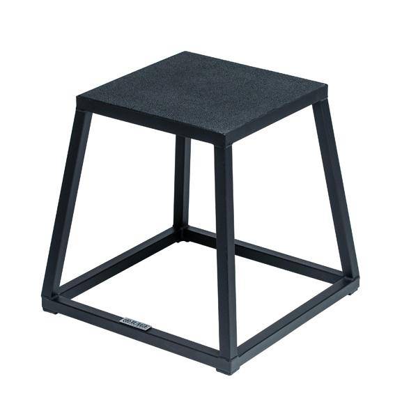 Rage Steel Plyo Boxes – Durable Jump Platforms with Non-Slip Surface – Available in 12", 18", and 24" Heights – Stackable and Stable for Int - Korvel