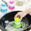 Cepillo de Cocina con Dispensador de Jabón