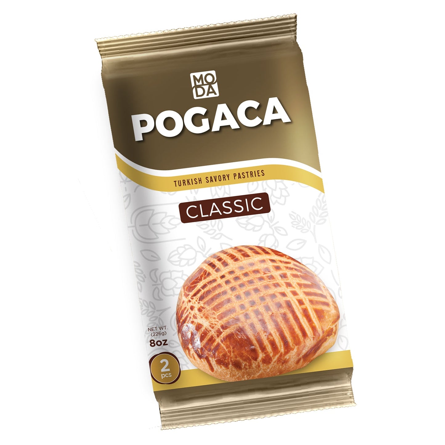 Poğaça – Classic Turkish Soft Roll, 2 pcs, 4 oz (112 g) Each
