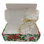 Kit de Caja de Caramelos de Poinsettia - 12 Cajas con Cintas