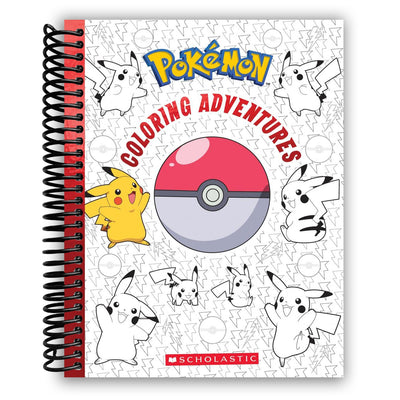 Pokémon Coloring Quest: A Spiral Bound Adventure - Korvel