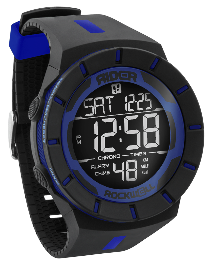 Montre Coliseum Fit™ Édition Police - Noir/Bleu