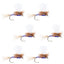 Vibrant Purple Haze Dry Fly - Pack of 6 Size 14 - Korvel