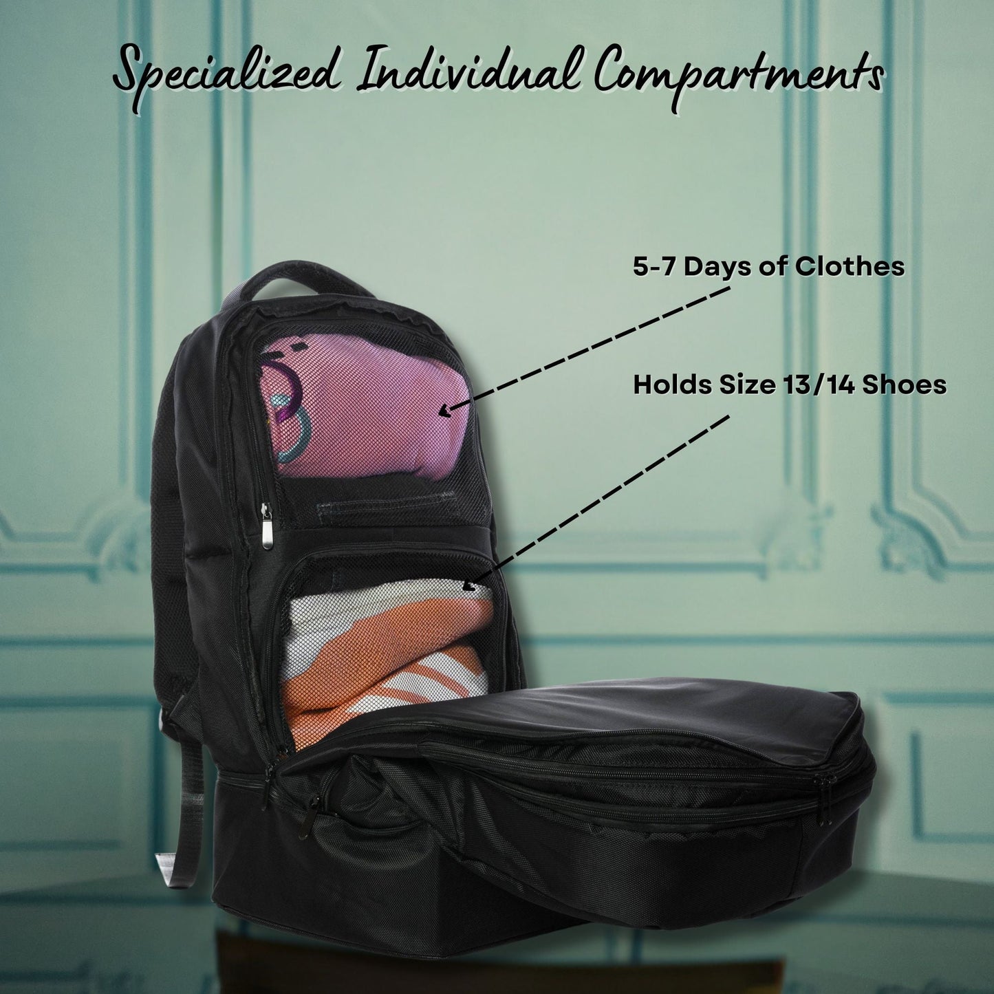 Sac à dos de voyage Sole Premise pour chaussures, vêtements et technologie