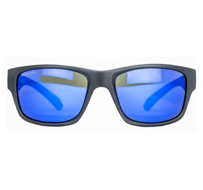 POMPEI FLOATABLE SUNGLASSES (MATTE BLACK/BLUE POLARIZED) - Korvel