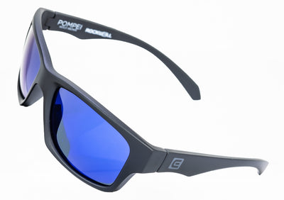 POMPEI FLOATABLE SUNGLASSES (MATTE BLACK/BLUE POLARIZED) - Korvel