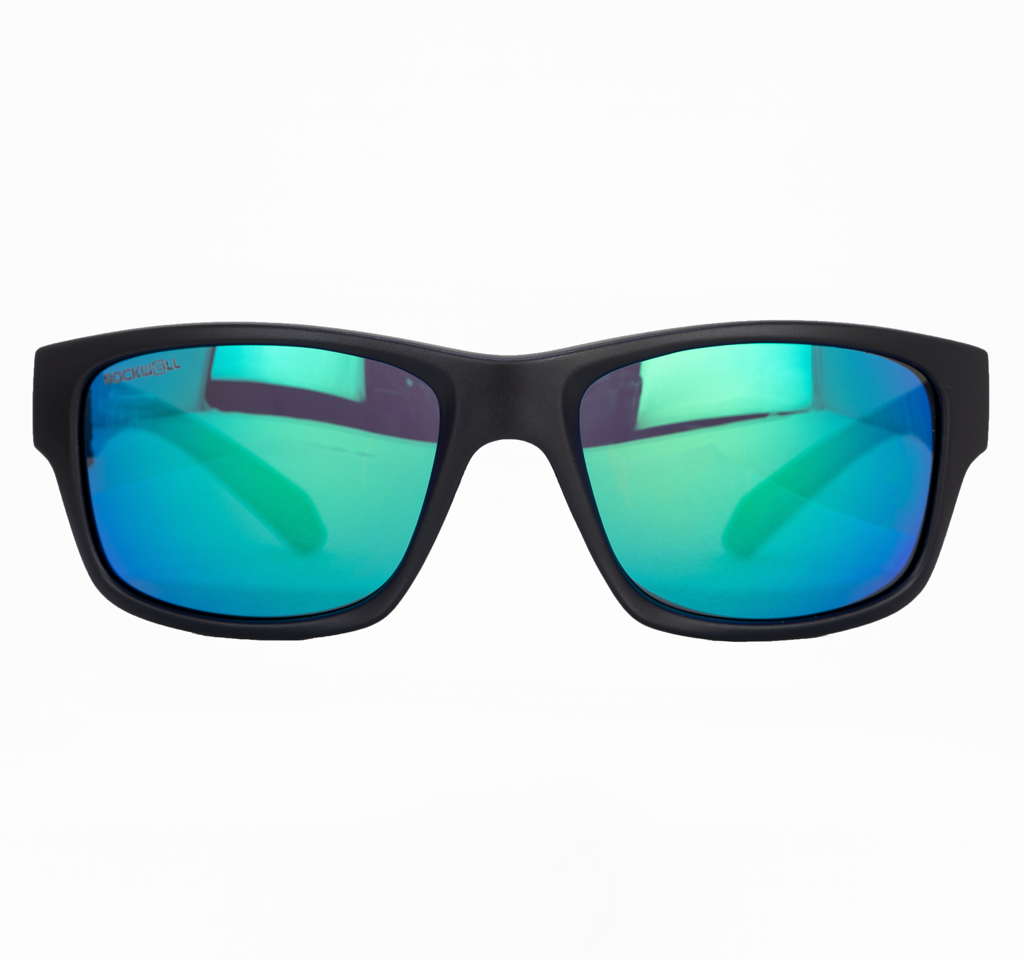 POMPEI FLOATABLE SUNGLASSES (MATTE BLACK/GREEN POLARIZED) - Korvel