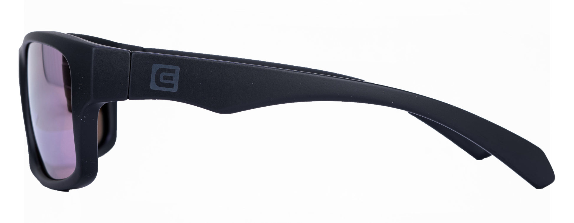 POMPEI FLOATABLE SUNGLASSES (MATTE BLACK/PURPLE POLARIZED) - Korvel