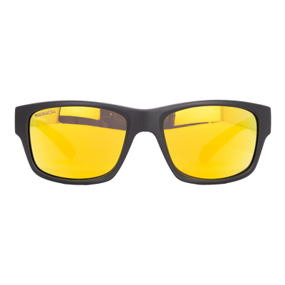 Lunettes de soleil flottantes POMPEI - Noir mat/or polarisées Hydro