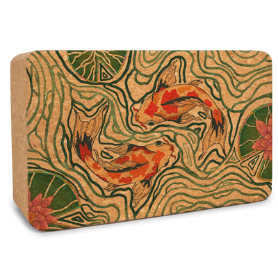Eco-Friendly Cork Yoga Block for Enhanced Stability - Korvel