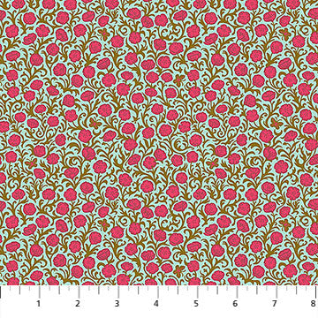 Tela de Algodón Poppies Sweet Yesterday - 44"/45" por Yarda