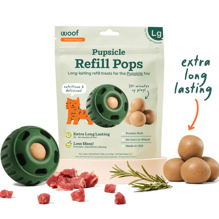 Woof Pupsile Refill Pops - Korvel