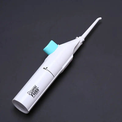 Portable Power Floss Dental Water Jet Cord Tooth Pick No Batteries Dental Cleaning Whitening Teeth Kit - Korvel