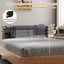 Cuna Plegable para Bebés con Alturas Ajustables y Colchón - Gris