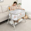 Gbruno Berceau Portable pour Bébé - 7 Hauteurs Réglables