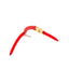Triple Pack of San Juan Double Bead Power Worms - Red V-Rib, Size 12 Hooks - Korvel