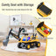 Kids ASTM Certified Powered Ride On Bulldozer - Yellow