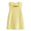 Ruched Sleeveless Mini Dress for Effortless Street Style