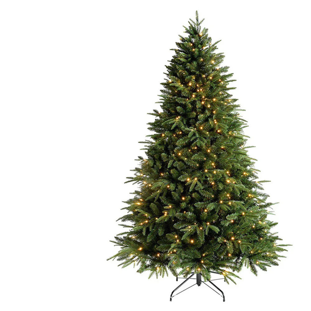 Árbol de Navidad de Abeto Realista para Decoración Festiva