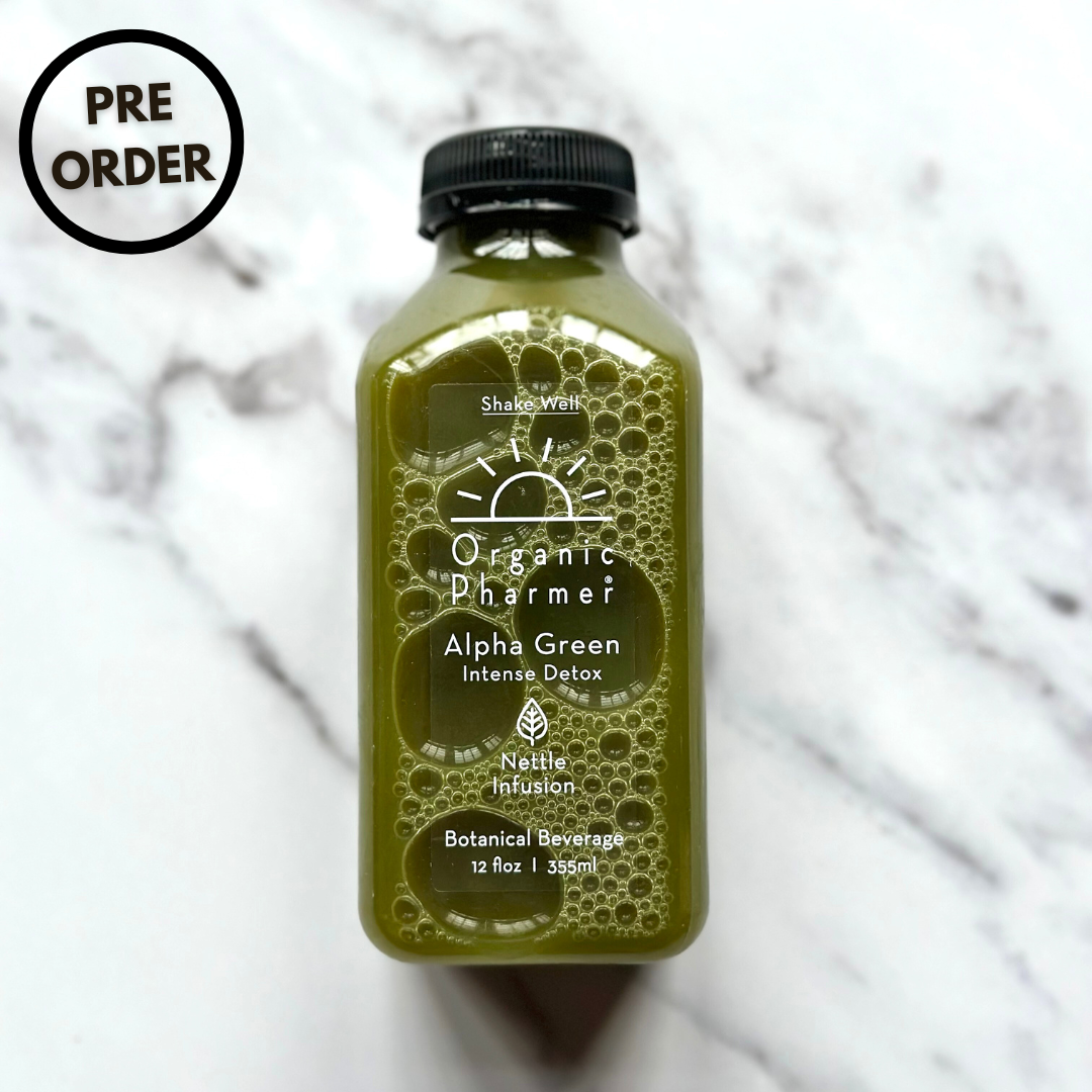 Alpha Green: Energizing Herbal Infusion Drink
