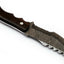 Premium Custom Damascus Steel Tom Brown Tracker Knife - 10" Rosewood Handle with Leather Sheath | Perfect for Survival & Tactical Use - Korvel