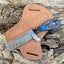 Artisan Crafted Damascus Bull Cutter Knife – Exclusive Holiday Edition - Korvel