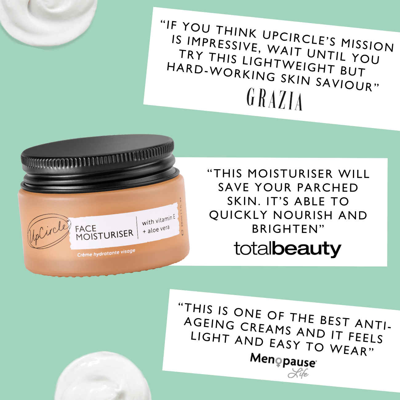 Face Moisturizer with Vitamin E - Travel Size - Korvel