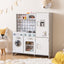 Pretend Play Kitchen for Kids Aged 3+ with Real Sounds and Lights