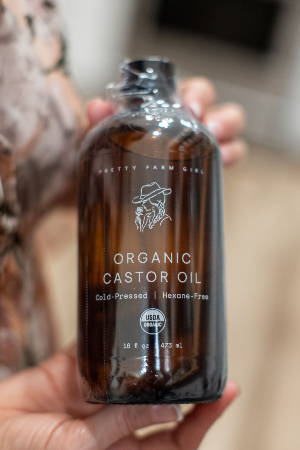 Organic Pure Castor Oil & Cloth Pack Bundle