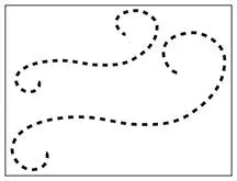 2412 Swirl Stencil for Creative Crafting