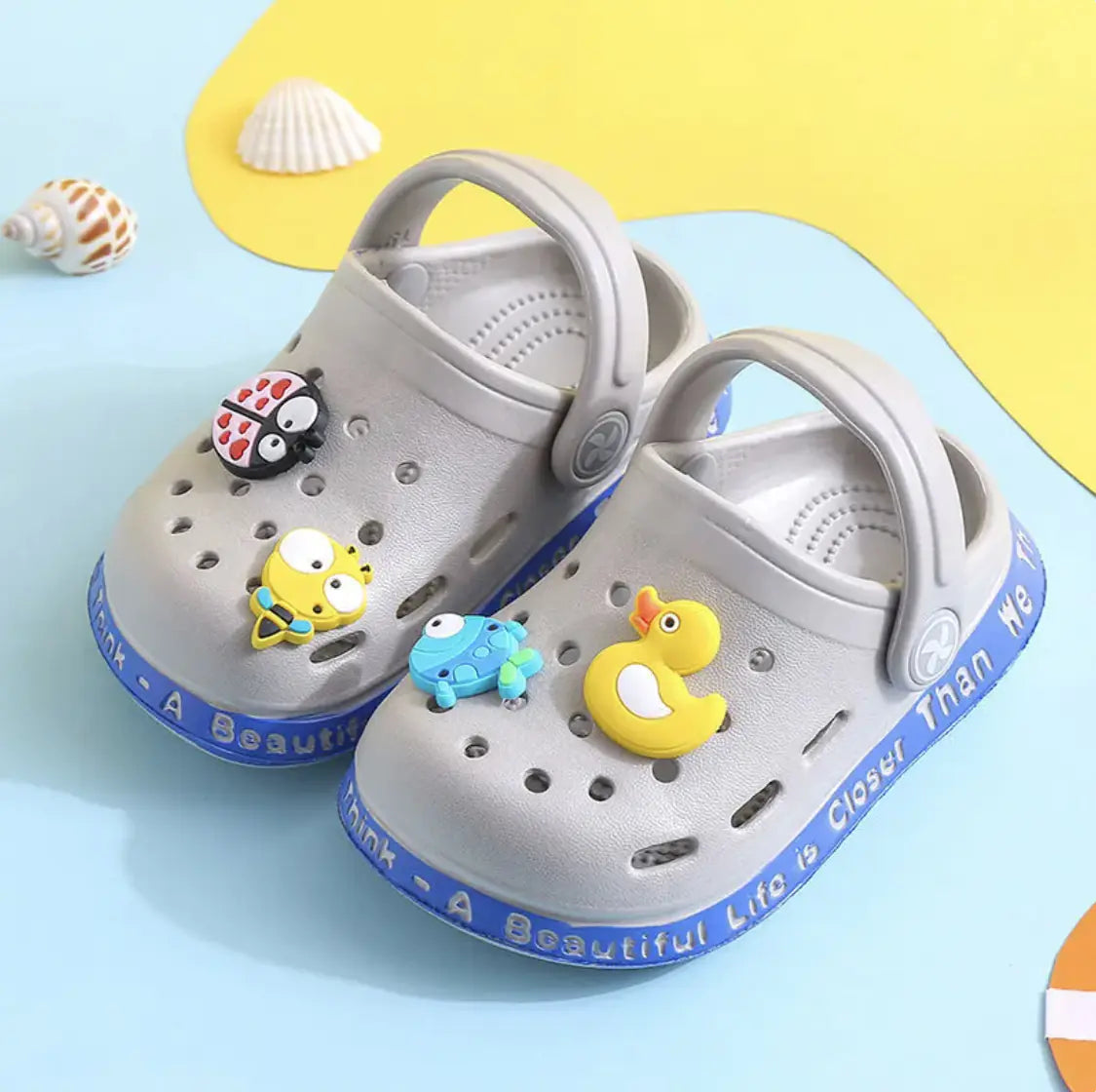 Kids Cartoon Slippers - Summer Toddler Footwear