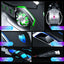 Pro Gamer 8D Wired Gaming Mouse - Adjustable DPI & Silent Operation