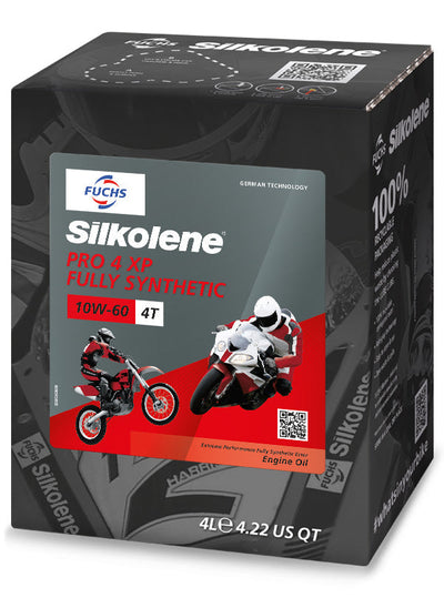 SILKOLENE Pro 4 10W-60 XP Fully Synthetic Motor Oil
