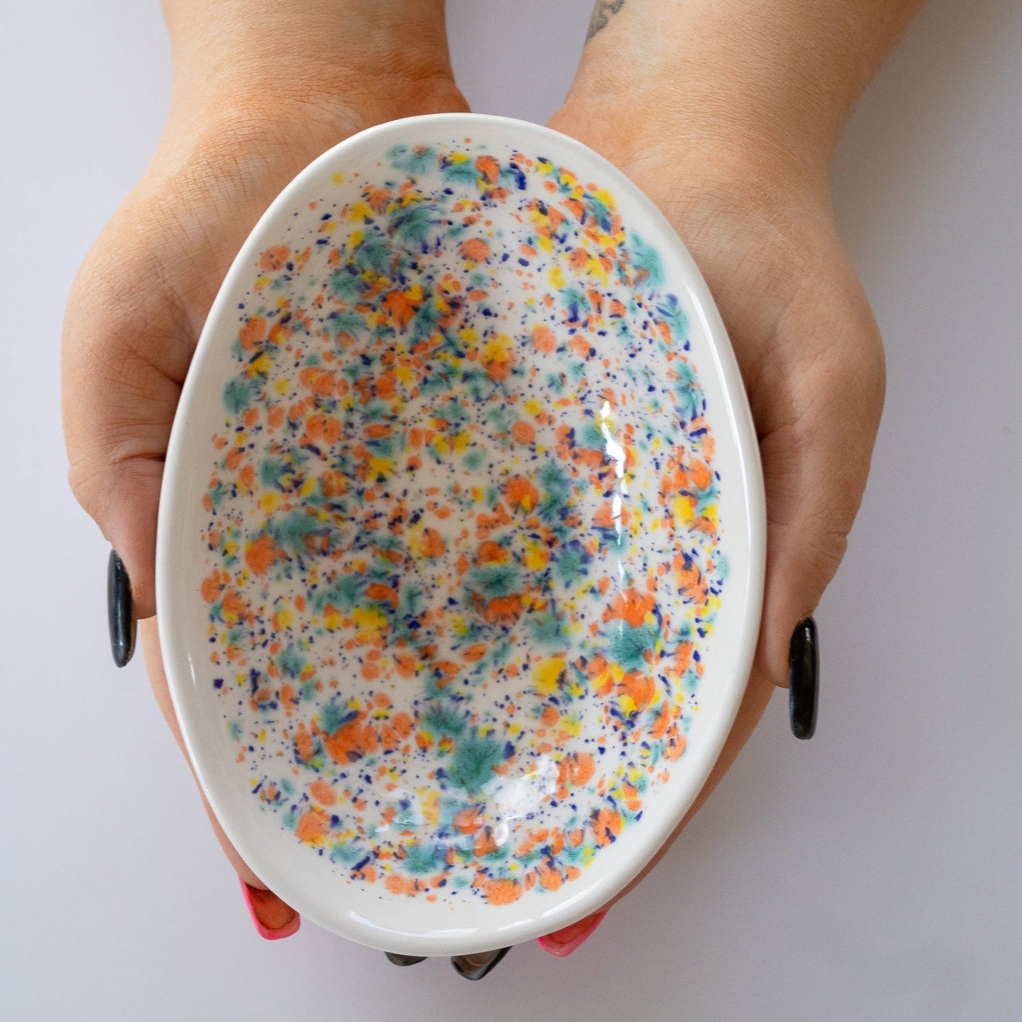 Handcrafted Oval Serving Dish - Korvel
