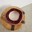 Berry Red Decorative Wool Nesting Bowls
