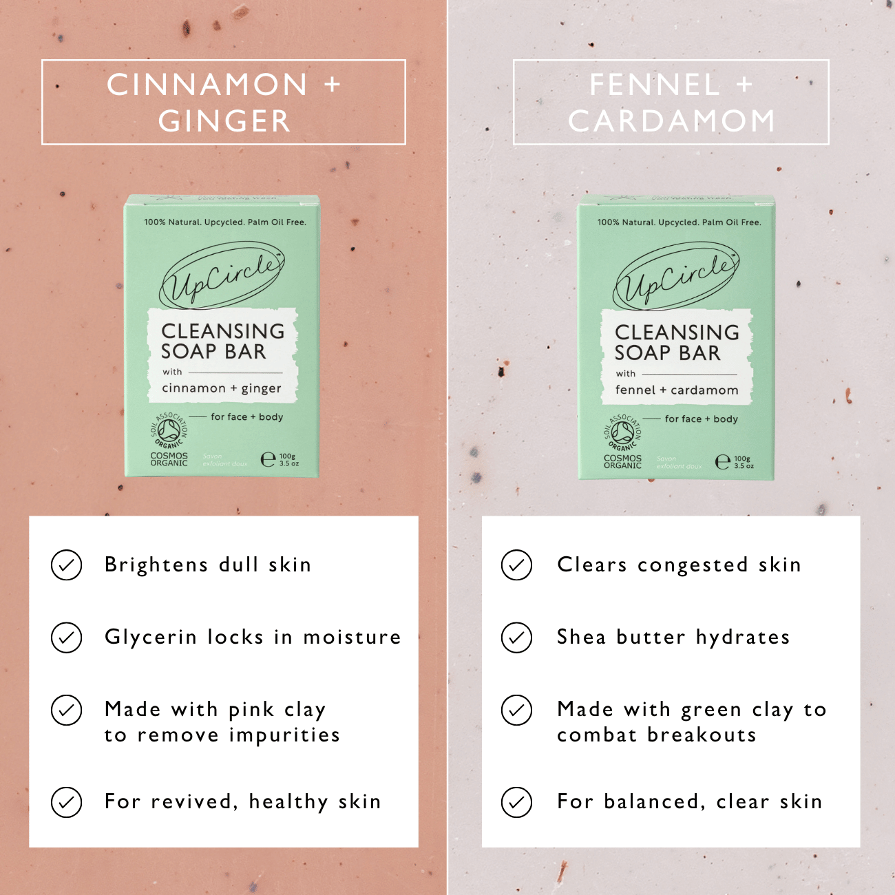 Cinnamon + Ginger Cleansing Bar - Korvel