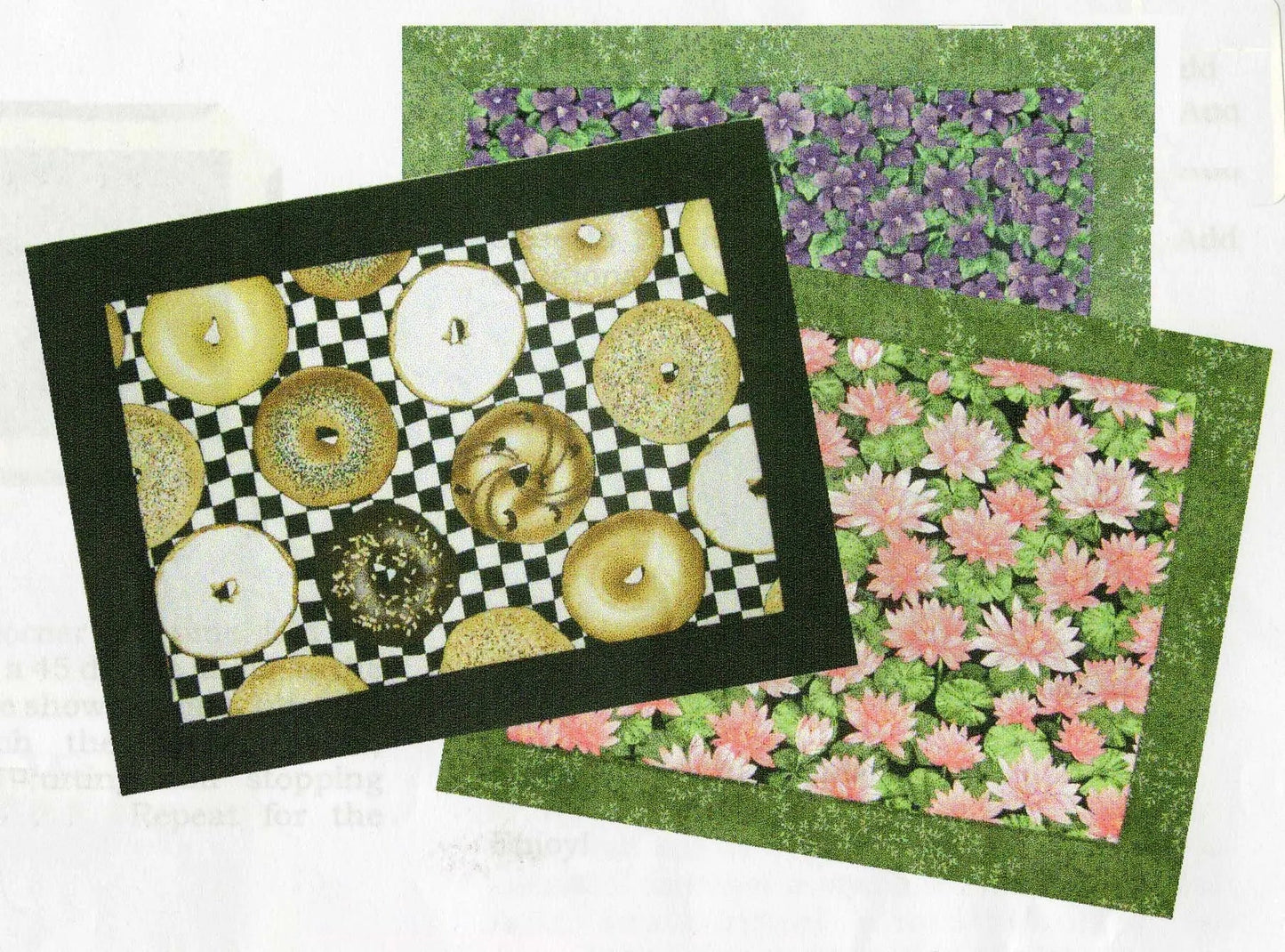 Easy Mitered Placemats Project Sheet - 12 Pack