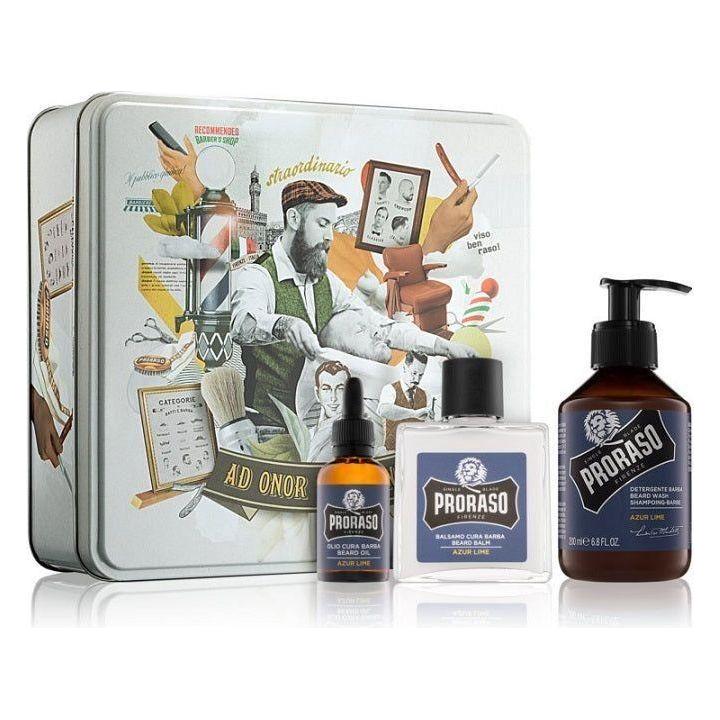 Proraso Azur Lime Beard Care Gift Set