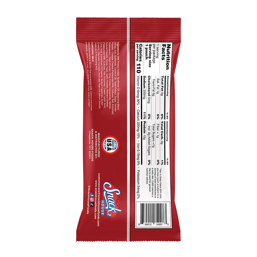 Loaded Nacho Protein Puffs – 15 g Protein, Bold Cheesy Crunch - Korvel
