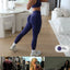 Pantalones de Yoga Sin Costuras de Cintura Baja en Tres Etapas