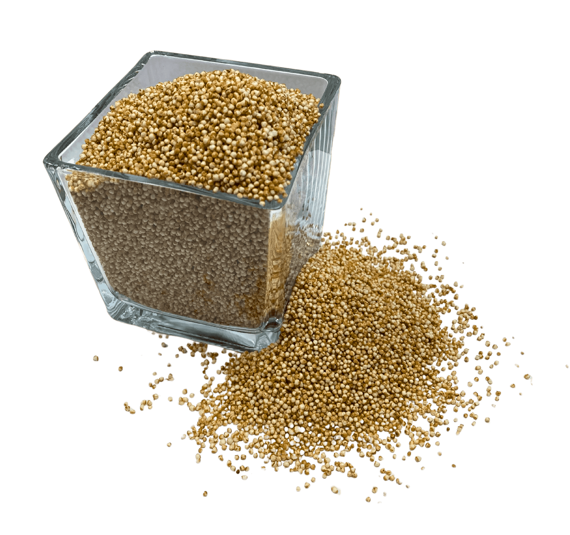 Organic Puffed Amaranth - Nutrient-Rich Superfood - Korvel