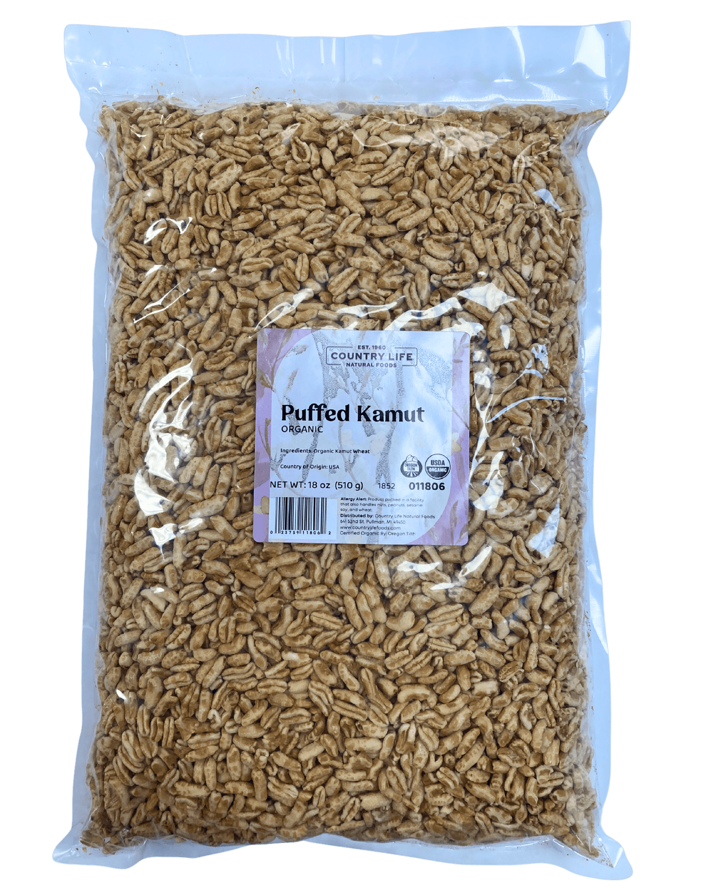Céréales soufflées au kamut bio - Nutritives et délicieuses